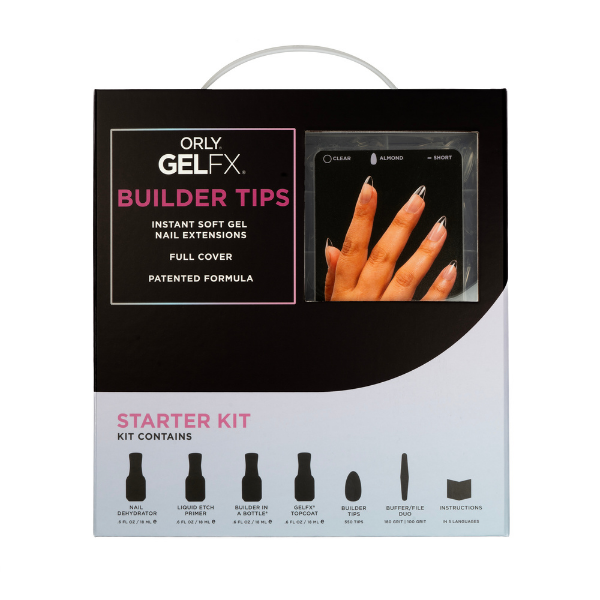 GELFX Builder Tips Starter Kit - Almond Short