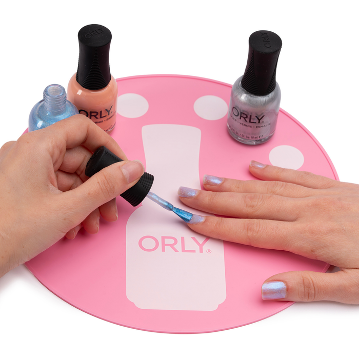 Circular Silicone Nail Art Mat