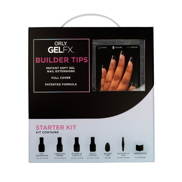 GELFX Builder Tips Starter Kit - Square Medium