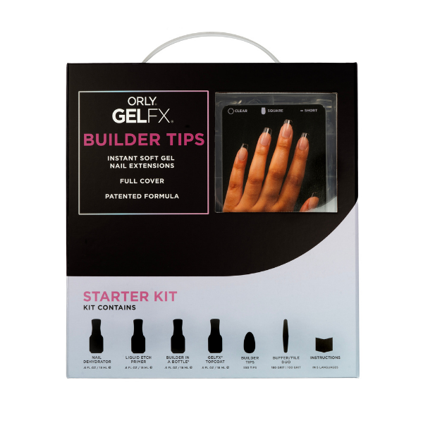 GELFX Builder Tips Starter Kit - Square Short